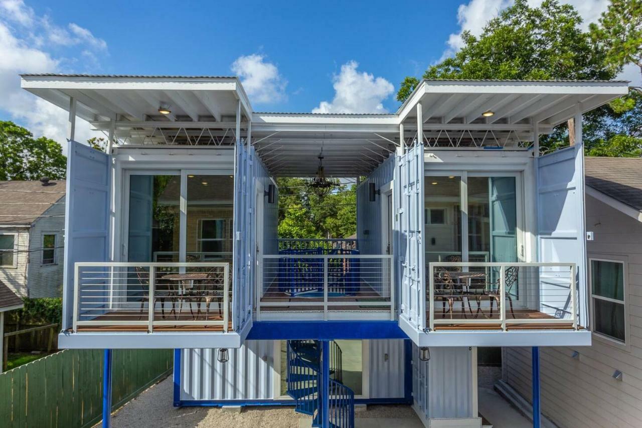 East Downtown Micro-Luxe Container Living Pod #9 Lägenhet Houston Exteriör bild