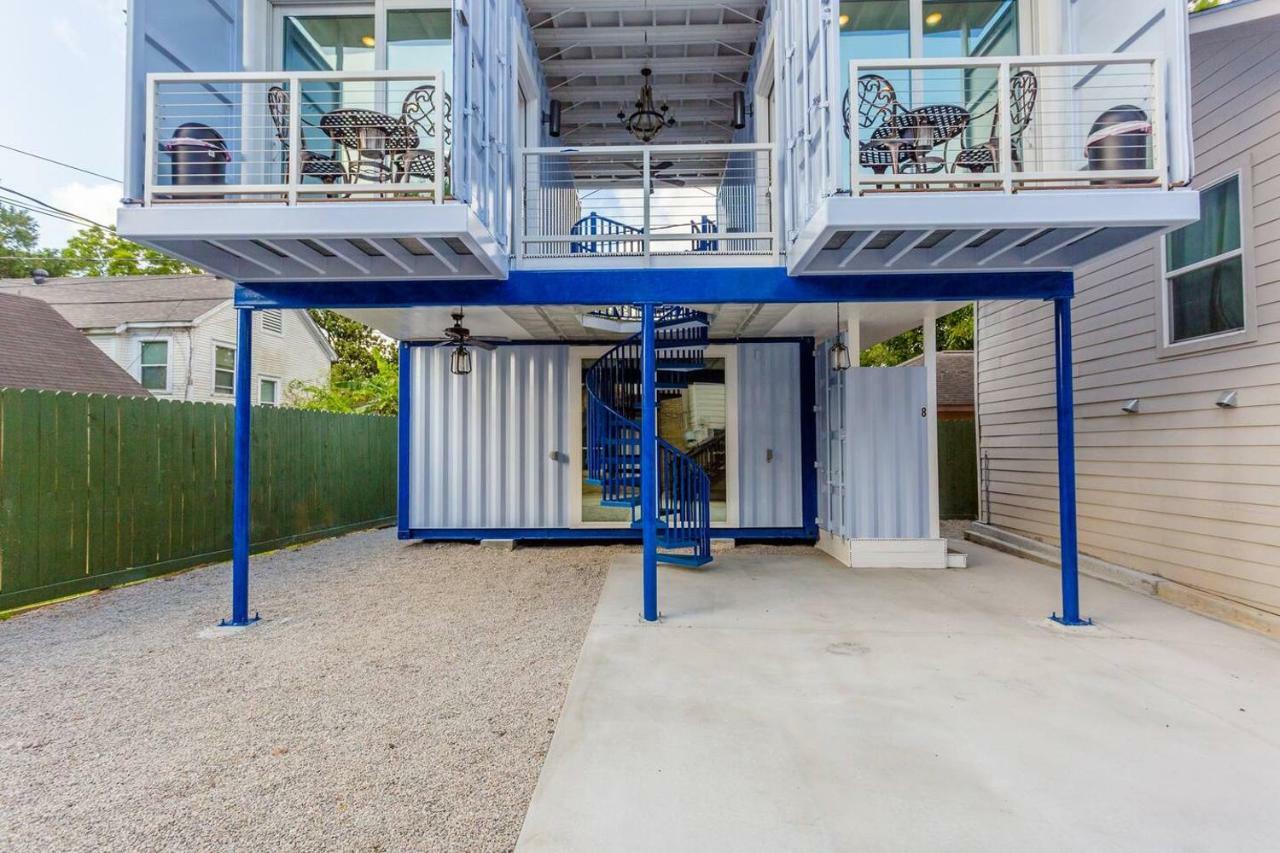 East Downtown Micro-Luxe Container Living Pod #9 Lägenhet Houston Exteriör bild