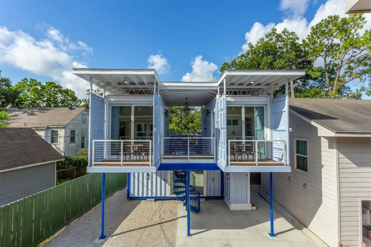 East Downtown Micro-Luxe Container Living Pod #9 Lägenhet Houston Exteriör bild